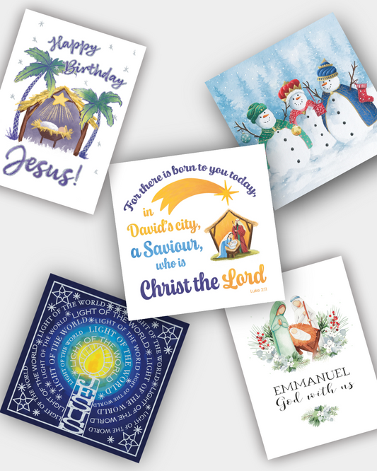 50 Christmas Card Assortment Pack