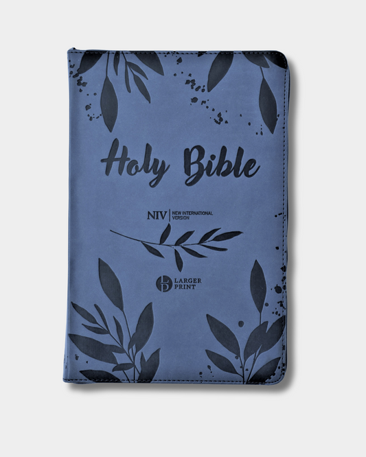 NIV Larger Print Bible with Zip
