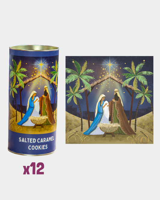 12 packs of In A Stable Caramel Cookies & Free Pack of Cards