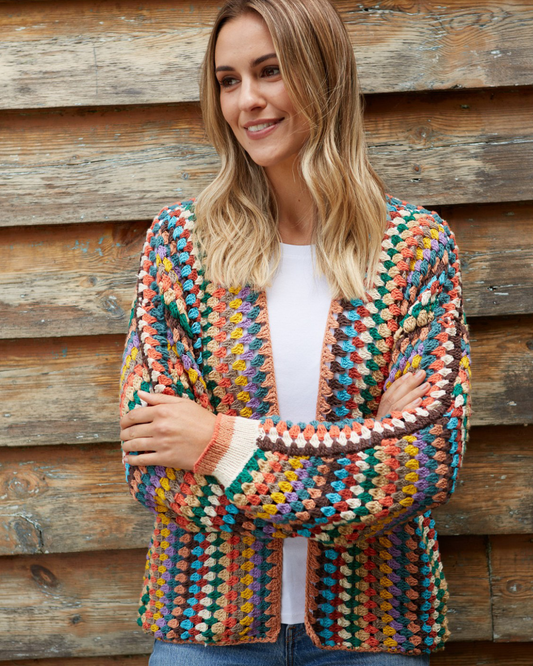 Yucatan Cotton cardigan Large
