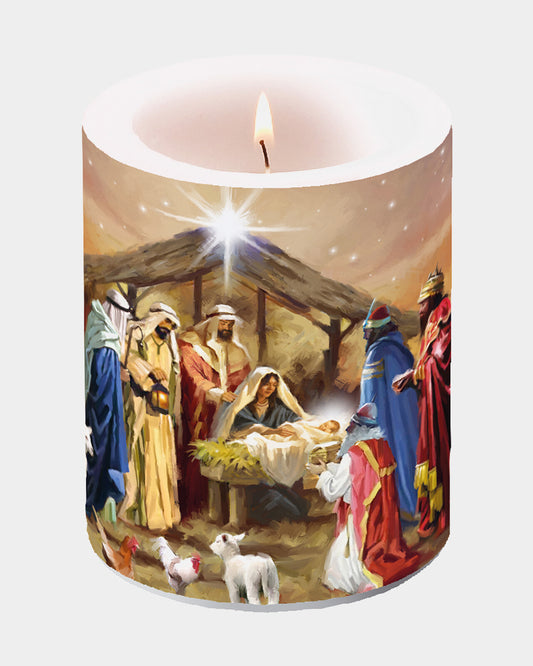 Nativity Candle
