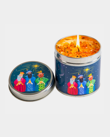 Bearing Gifts Candle Tin