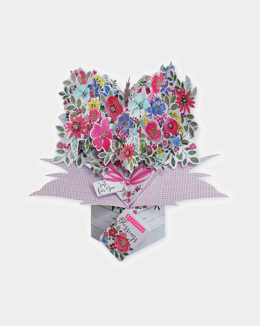 Birthday Blessings Pop-Up card