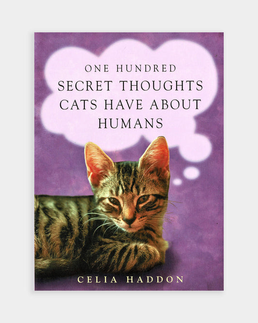 One Hundred Secret Thoughts Cats have about Humans