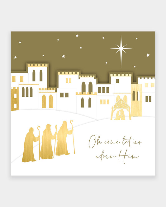 10 Adore Him Christmas Cards