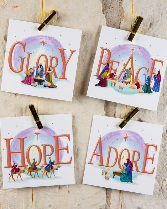 20 Christmas Praise Christmas Cards