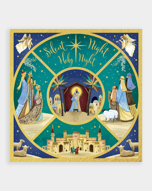 10 Silent Night Bethlehem Christmas Cards