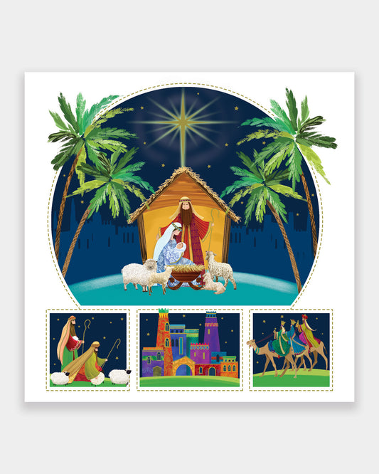 10 All is Calm Christmas Cards