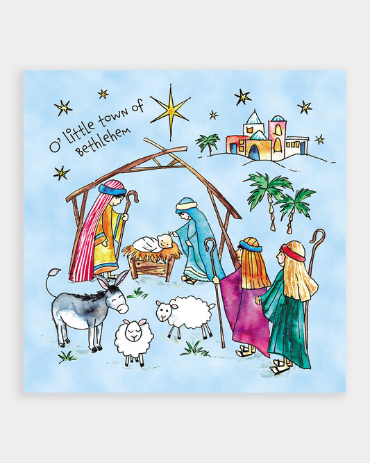 10 O' Little Town Christmas Cards