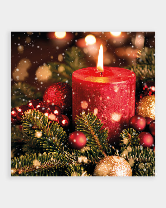 10 Candle Christmas Cards