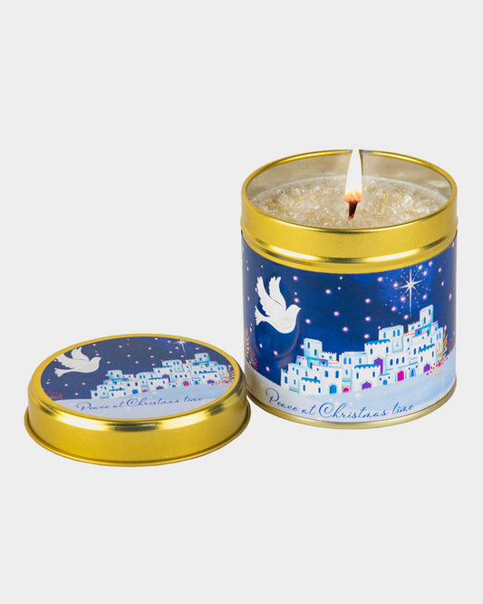 Peaceful Bethlehem Candle Tin