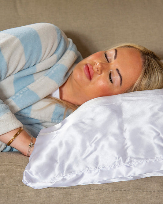 White Satin Pillowcase
