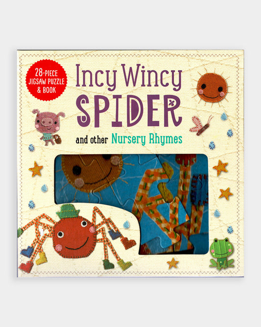 Incy Wincy Spider Jigsaw Puzzle & Book