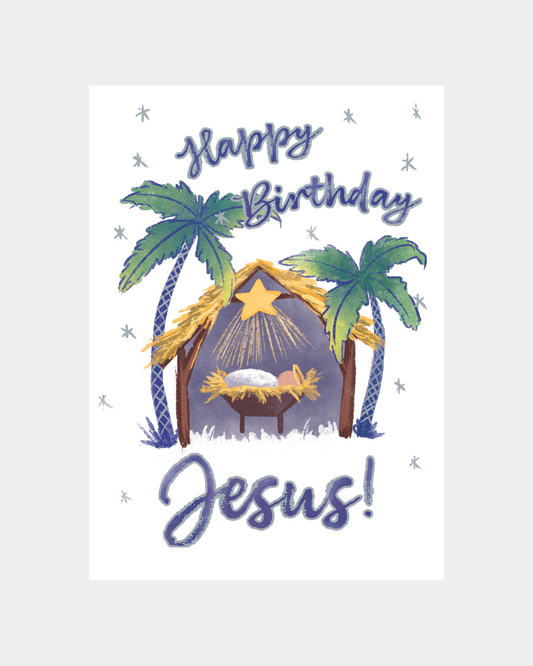 10 Happy Birthday Jesus Christmas Cards