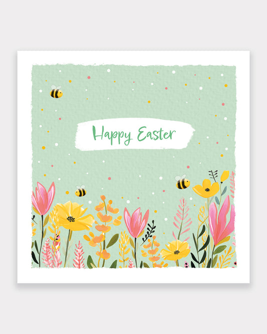 Spring Bees Easter Cards - pack of 5