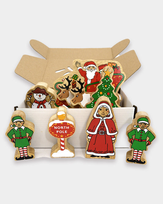 9 Piece Christmas Playset