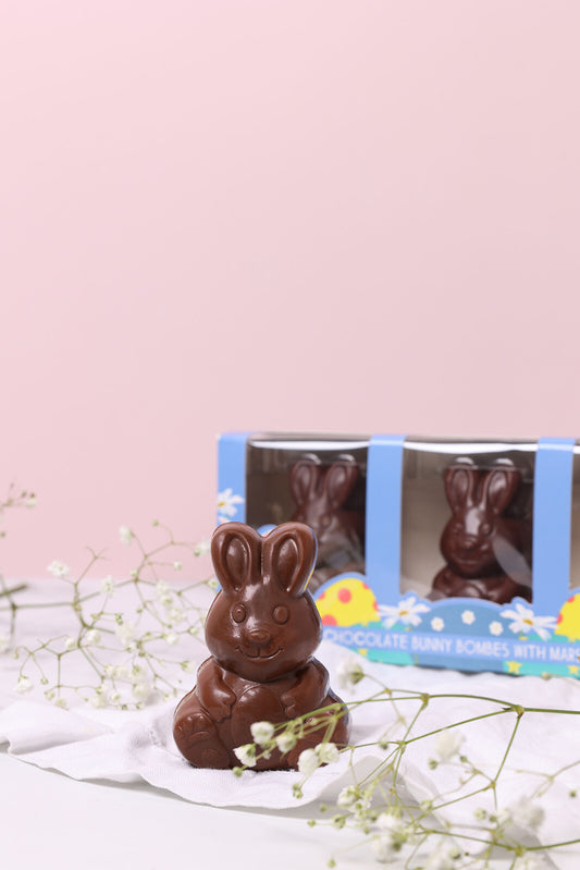 3 Easter Bunny Chocolate Bombes