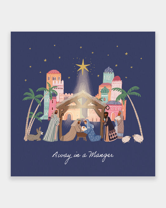 10 Away in a Manger Christmas Cards