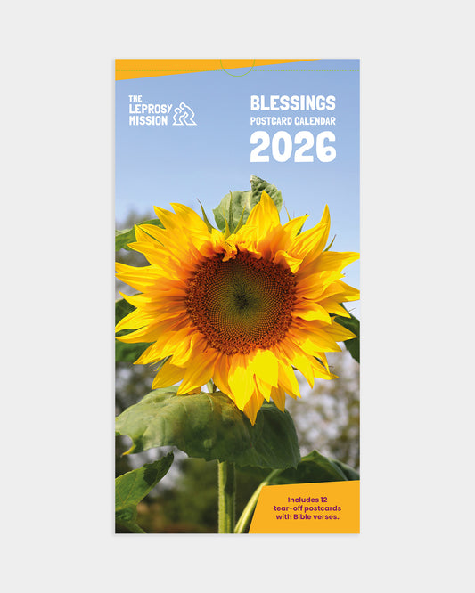 2026 Blessings Postcard Calendar