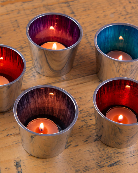 5 Tea Light Holders