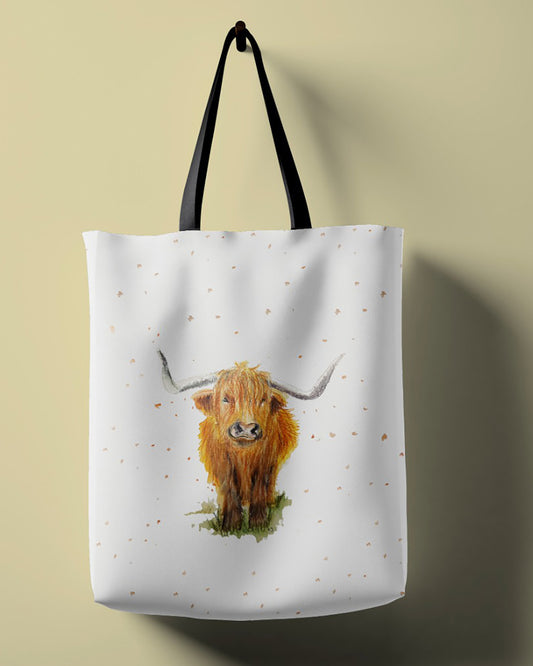 Highland Cow Shoulder Bag