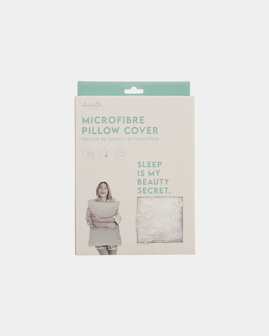 Microfibre Pillow Cover - White
