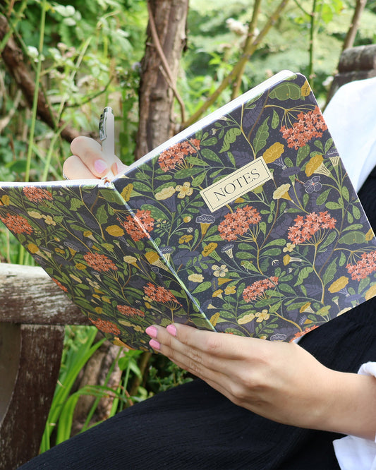 A5 Floral Hardback Journal