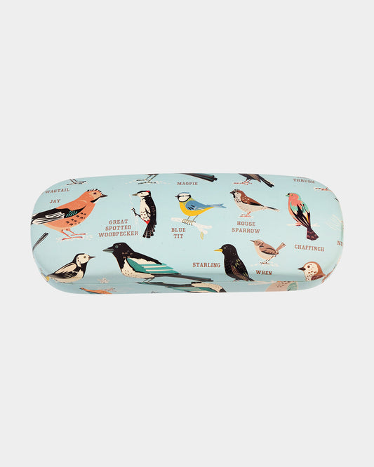 Glasses case & cleaning cloth - Garden Birds
