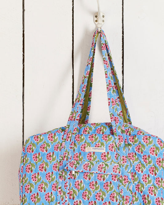 Taruni Block Printed Weekend Bag