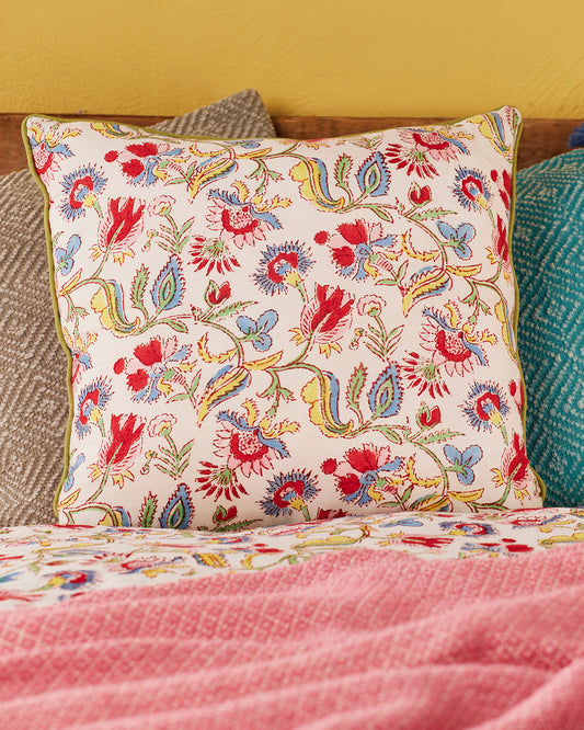 Taruni - Shvanthi Block Print Cushion Cover
