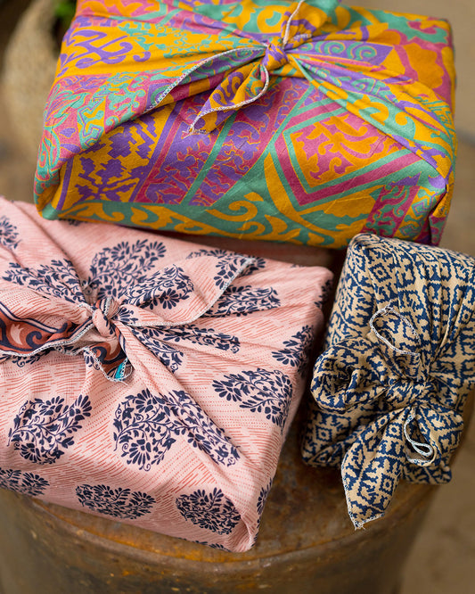 Reusable Fabric Gift Wrap