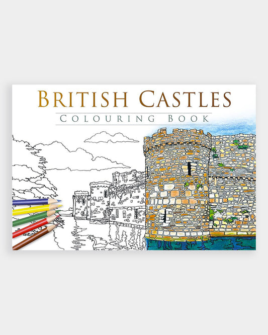 British Castles Colouring Book