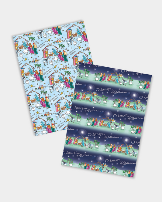 O Little Town Gift Wrap Duo