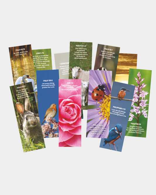 12 Bible Verse Bookmarks