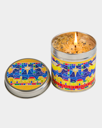 Angels Over Bethlehem Candle Tin