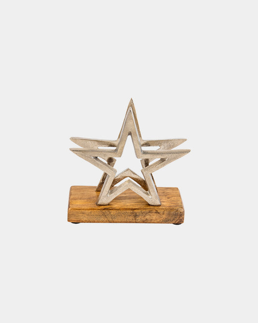Silver Star Napkin Holder