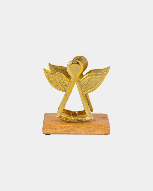 Gold Angel Napkin Holder