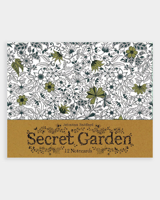 12 Secret Garden Notecards