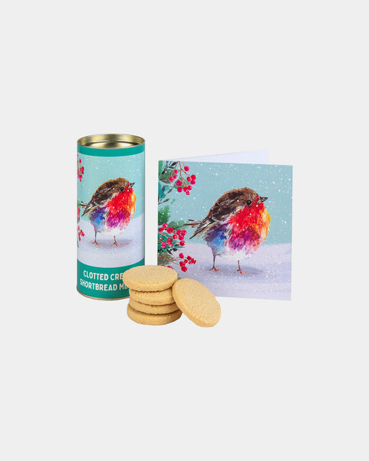 Winter Robin Shortbread