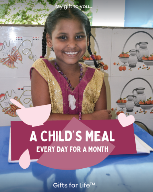 A Child's Meals for a Month