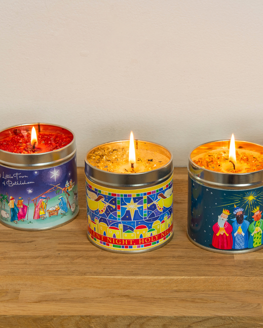 Little Town of Bethlehem Candle Tin
