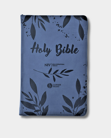 NIV Larger Print Bible with Zip