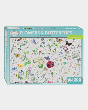 Flowers & Butterflies Puzzle