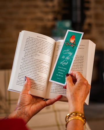 Assorted Christmas bookmark designs, pack of 12