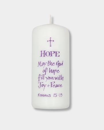 Hope Pillar Candle