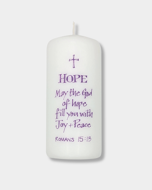 Hope Pillar Candle