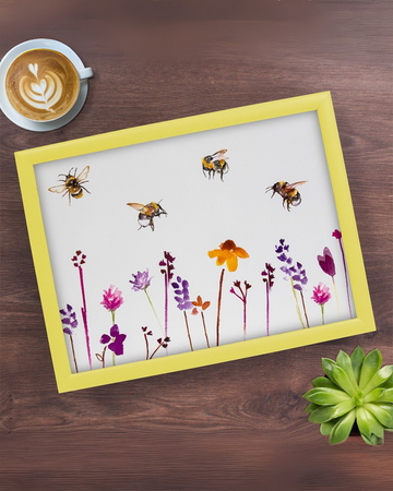 Busy Bees Lap Tray