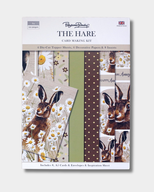 Countryside Hare Card Making Kit