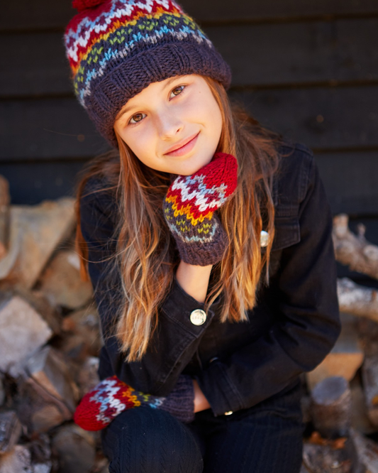 Child's Clifden Mittens Age 3 to 5