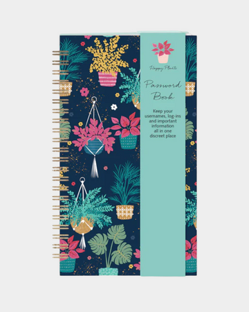 Happy Plants Password Book